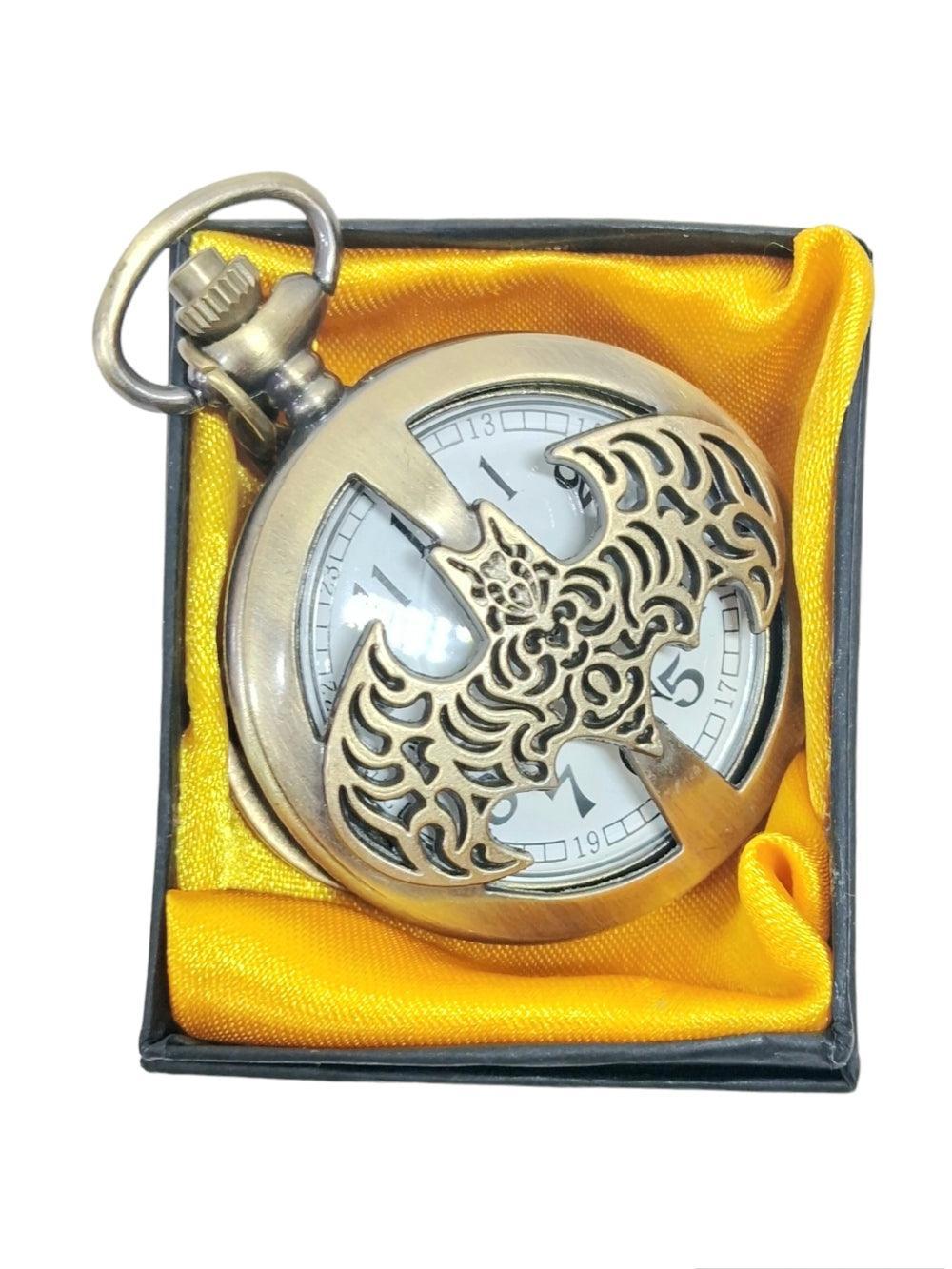 Antique Watch | Metal Keychain | Pocket Watch - ZANSKAR ARTS