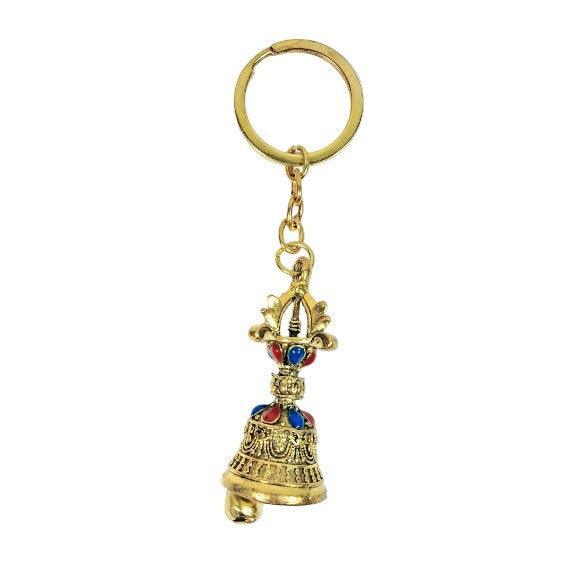 Brass Pooja Room Keychain | Home Decorative Bell | Keychain - ZANSKAR ARTS