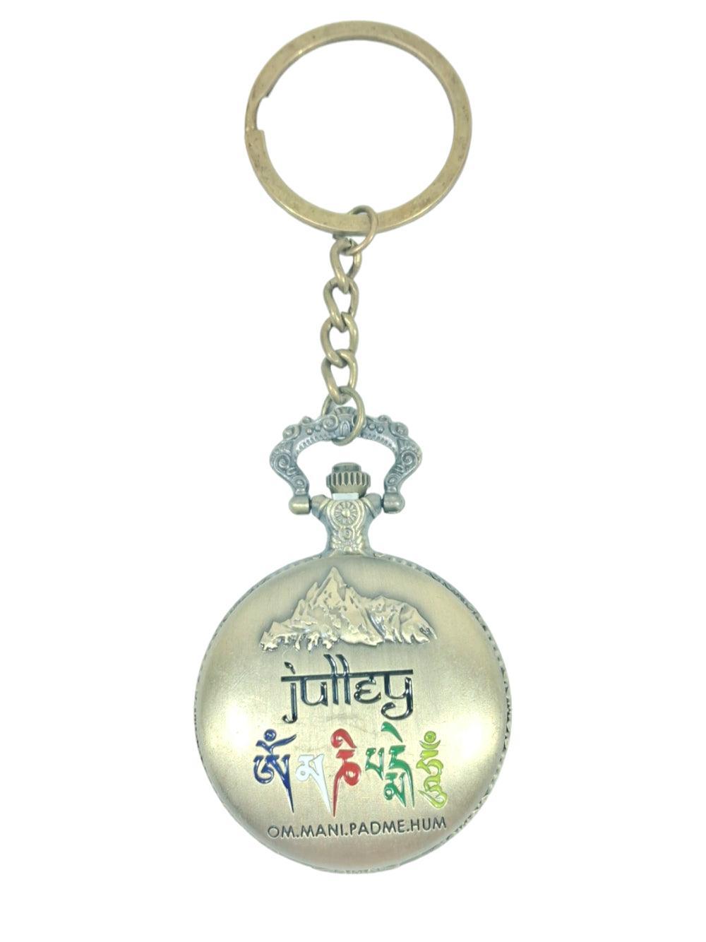 Colour Antique Watch | Metal Keychain | Pocket Watch - ZANSKAR ARTS