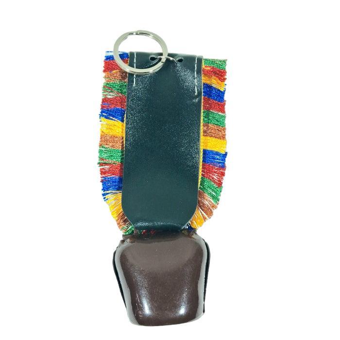 Swiss Cow Lucky Bell Keychain | Julley keychain | Ladakh Souvenirs - ZANSKAR ARTS