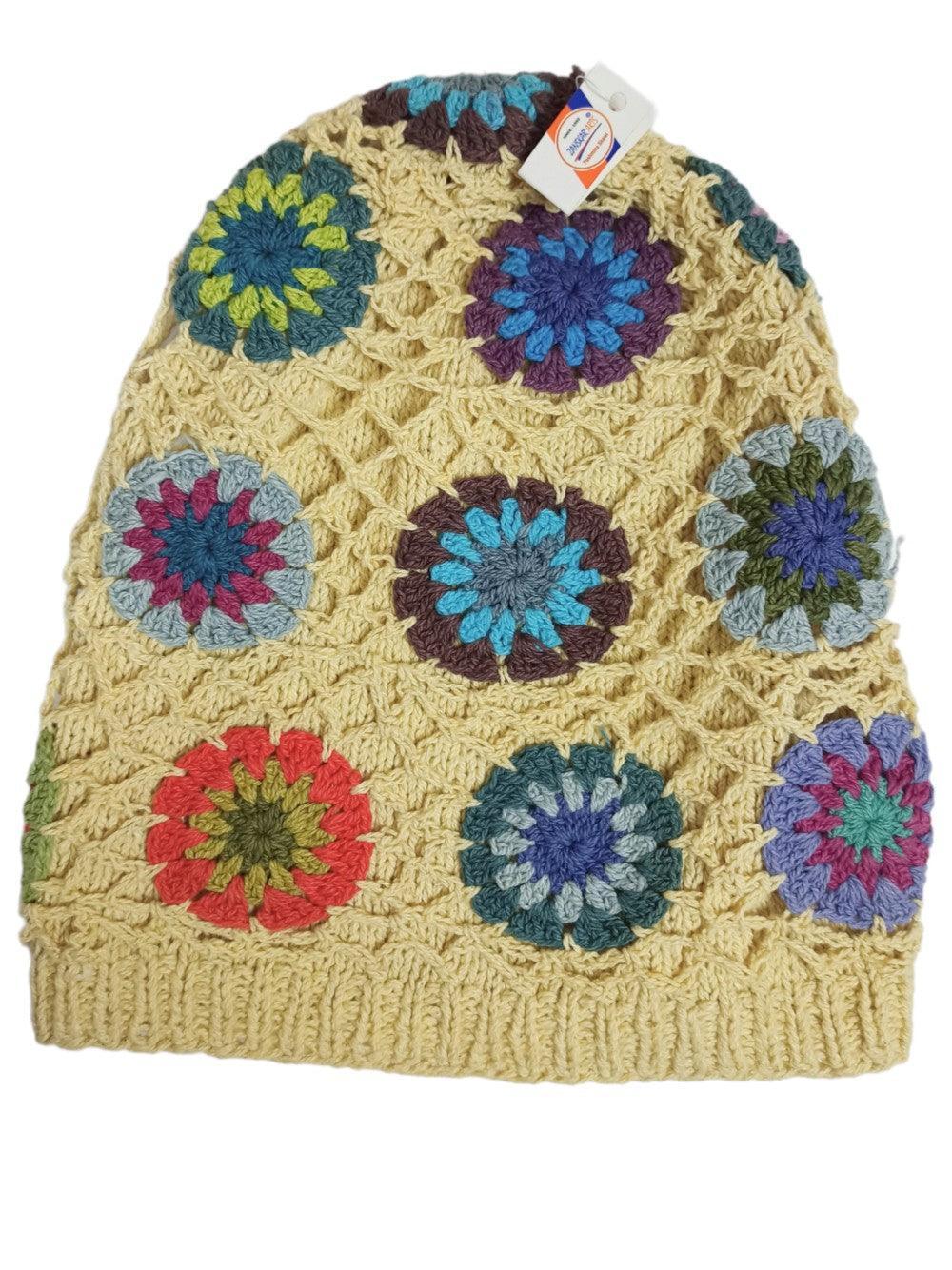 Knotted Handwoven Cap - ZANSKAR ARTS