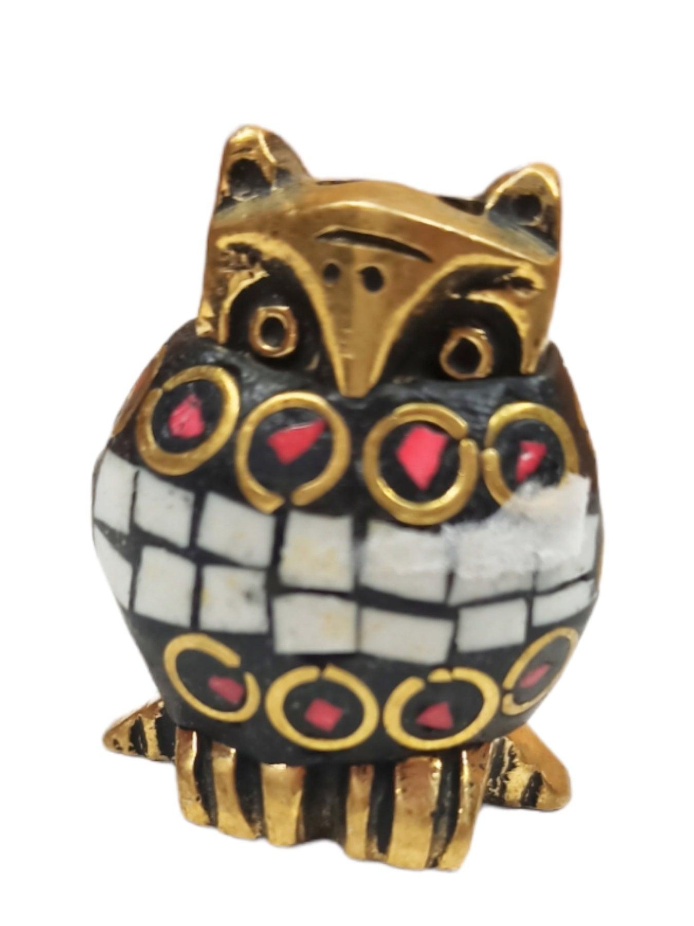 Brass Owl Incense holder | Incense Stick | Home Decor - ZANSKAR ARTS