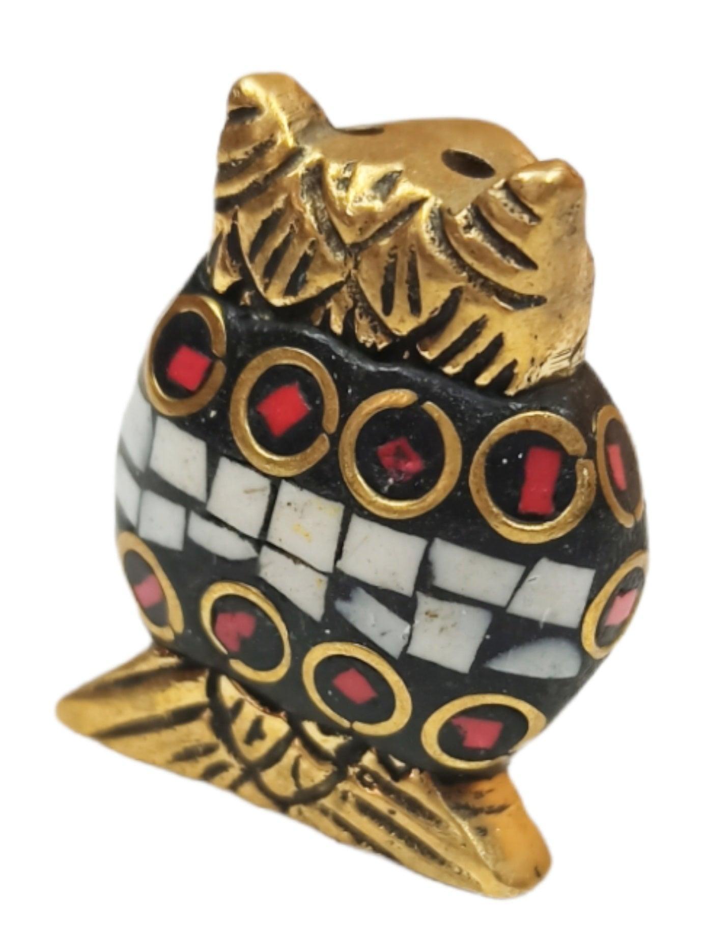 Brass Owl Incense holder | Incense Stick | Home Decor - ZANSKAR ARTS