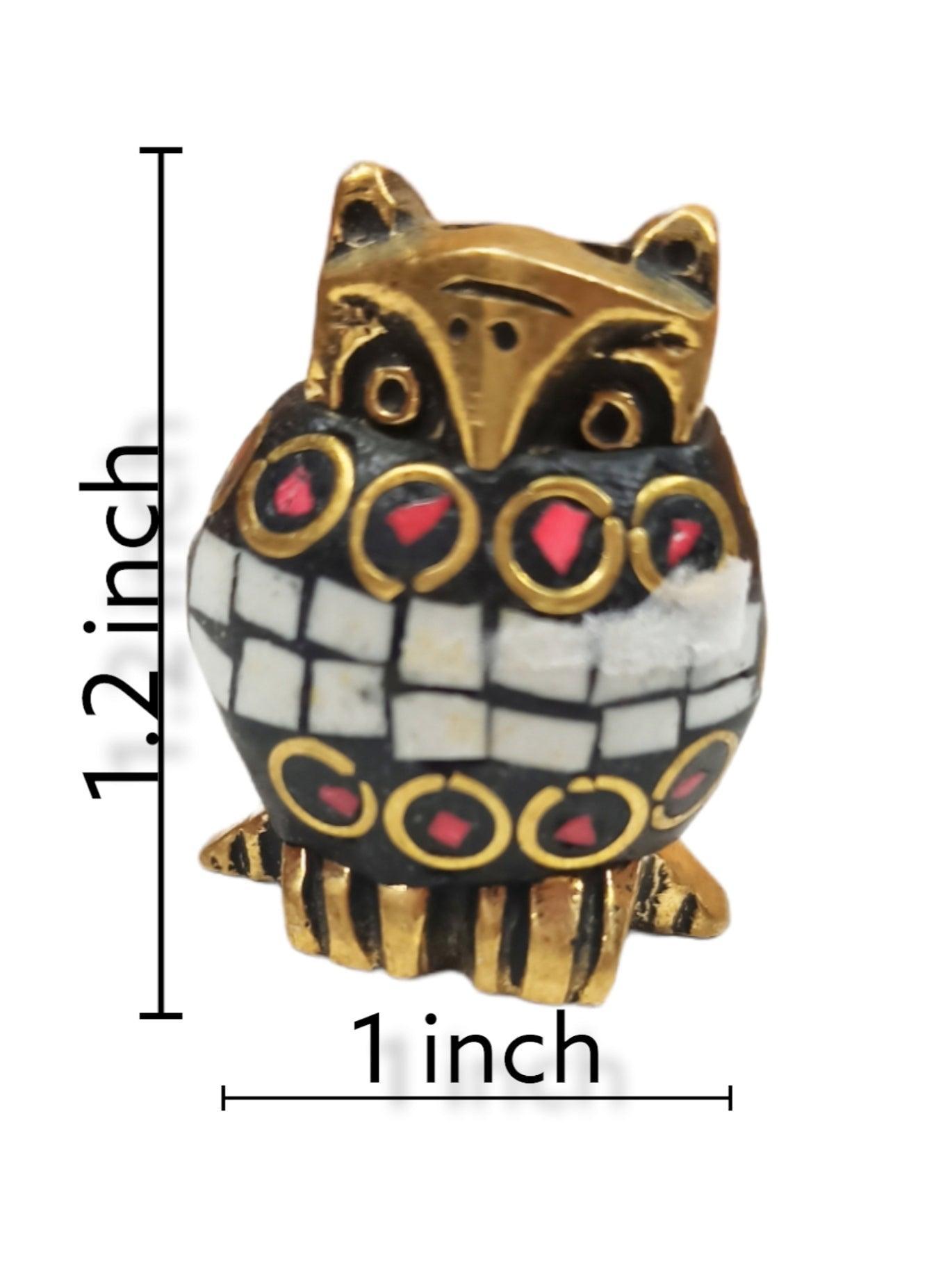 Brass Owl Incense holder | Incense Stick | Home Decor - ZANSKAR ARTS