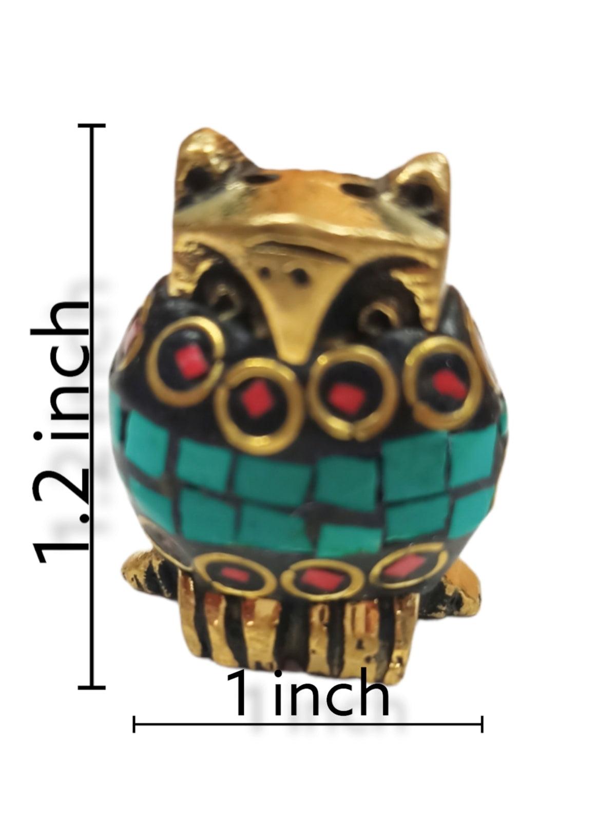 Brass Owl Incense holder | Incense Stick | Home Decor - ZANSKAR ARTS