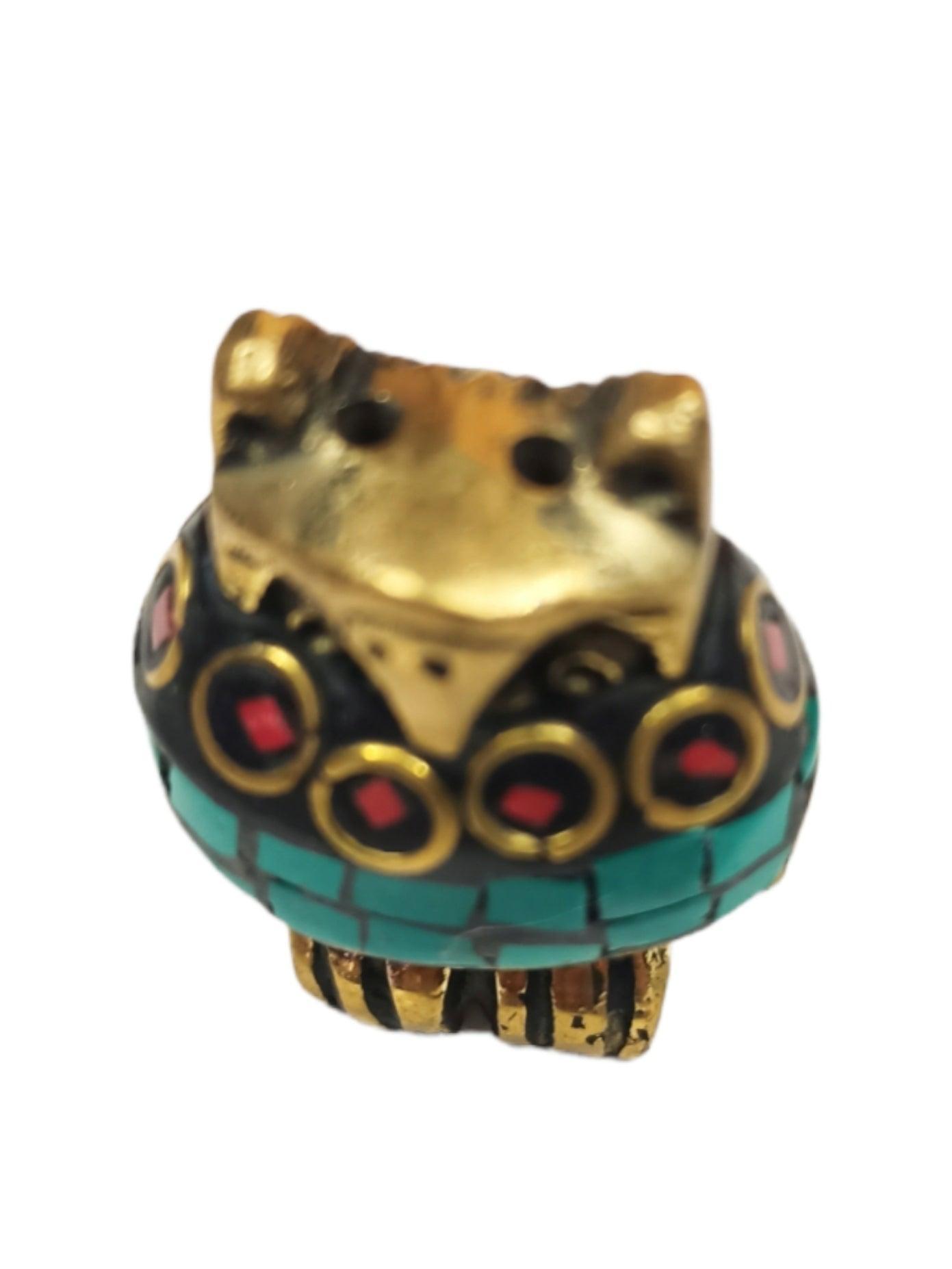 Brass Owl Incense holder | Incense Stick | Home Decor - ZANSKAR ARTS