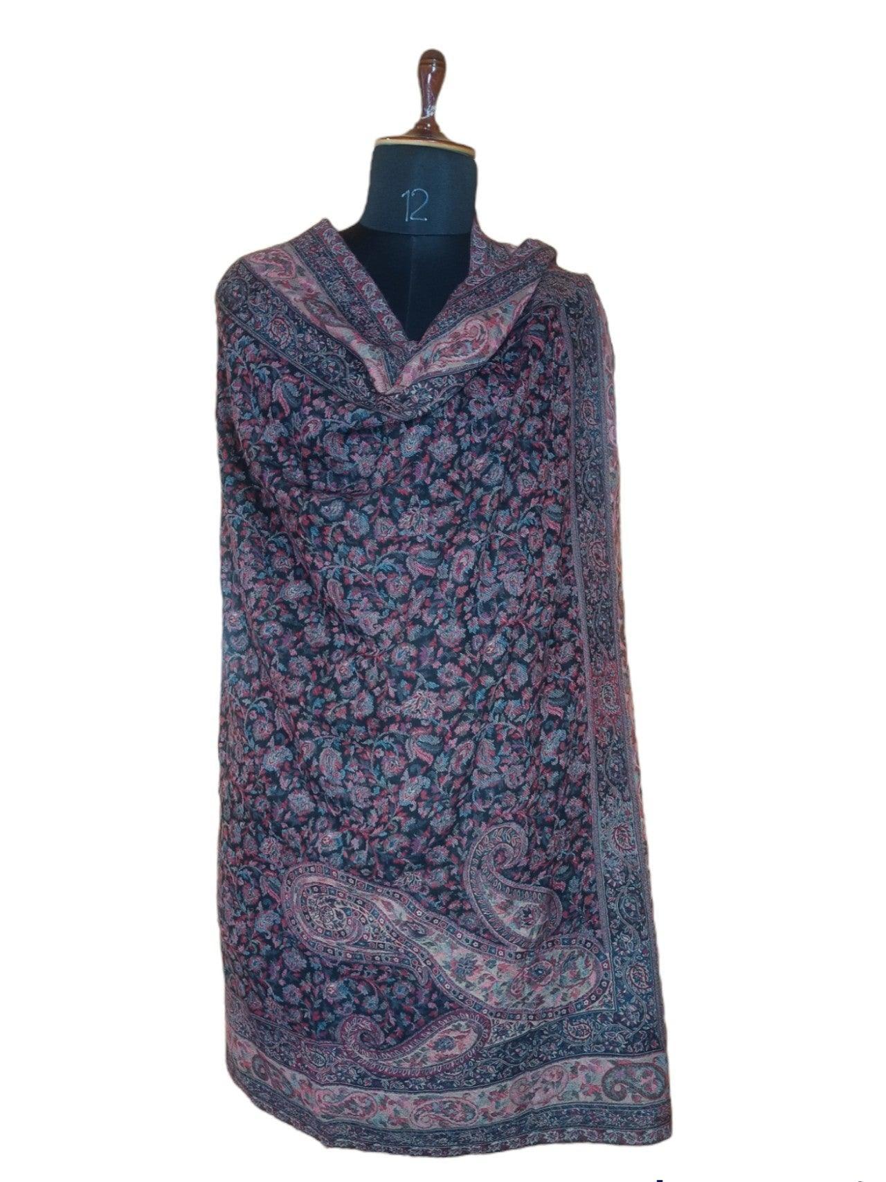 Kani Wool Shawl | Woolen Shawl | Multicolor