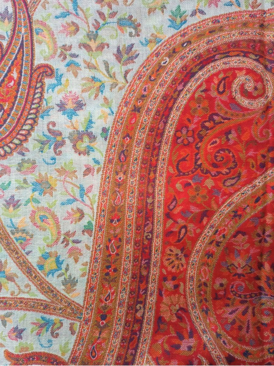 Kani Wool Shawl | Woolen Shawl | Multicolor