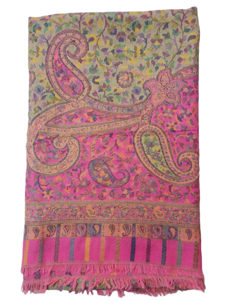 Kani Wool Shawl | Woolen Shawl | Multicolor - ZANSKAR ARTS
