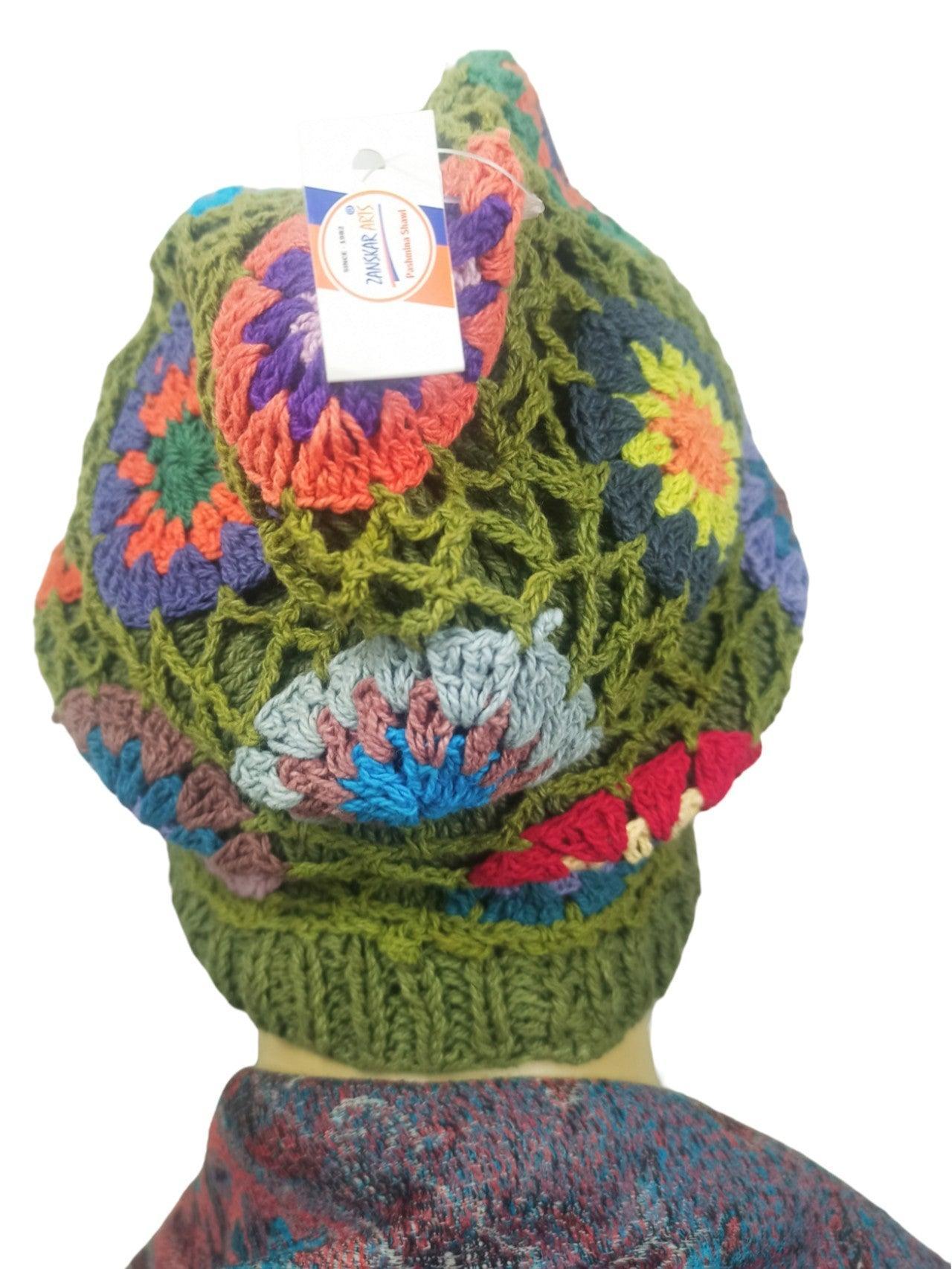 Knotted Handwoven Cap
