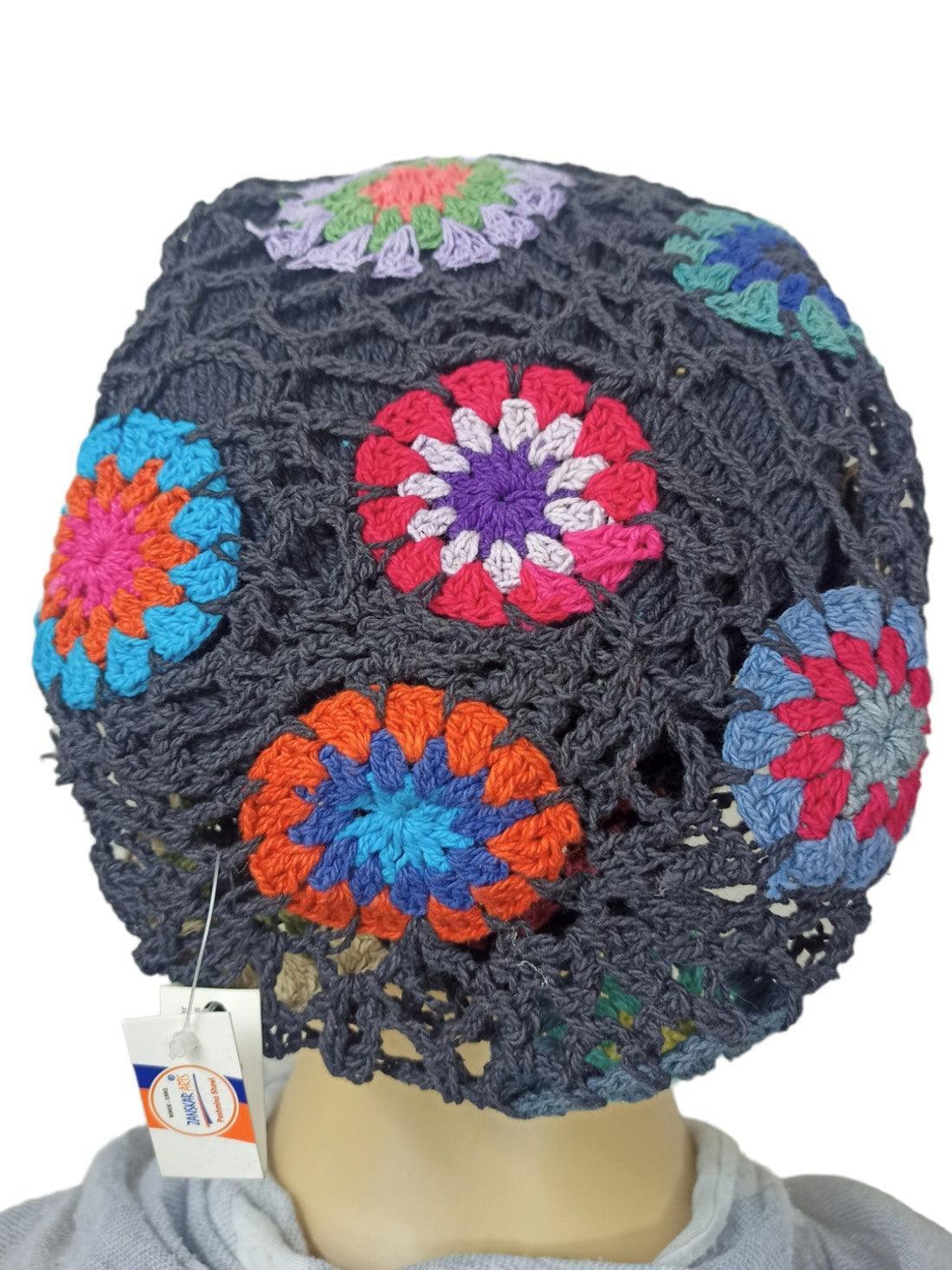 Knotted Handwoven Cap