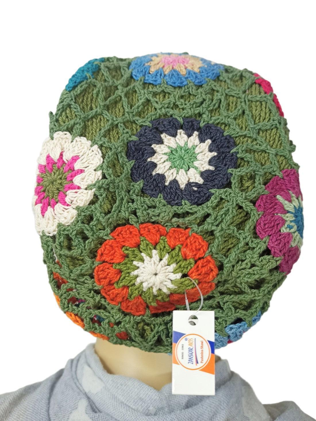 Knotted Handwoven Cap