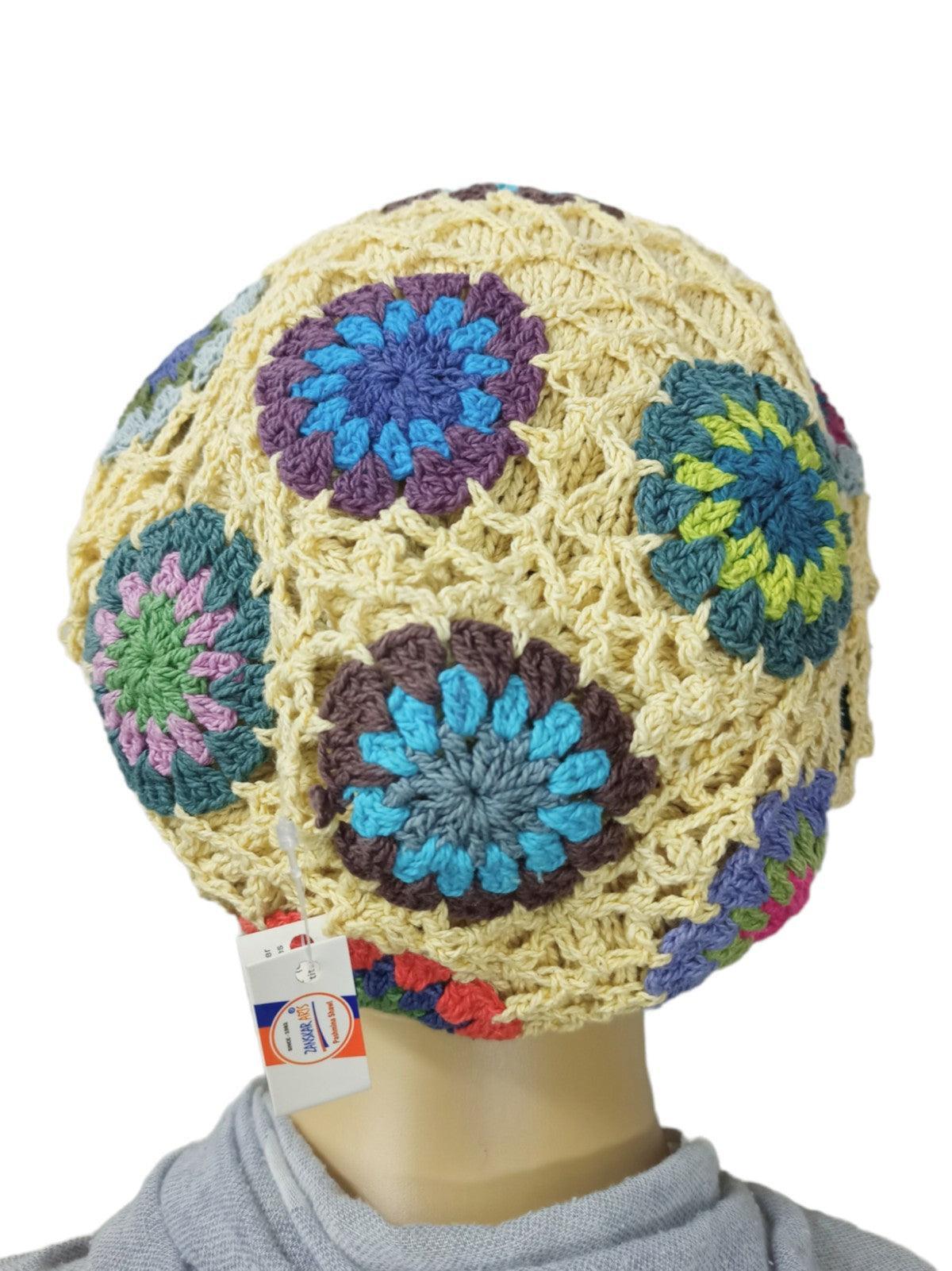 Knotted Handwoven Cap