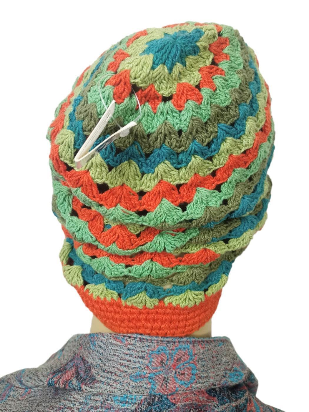 Knotted Handwoven Cap
