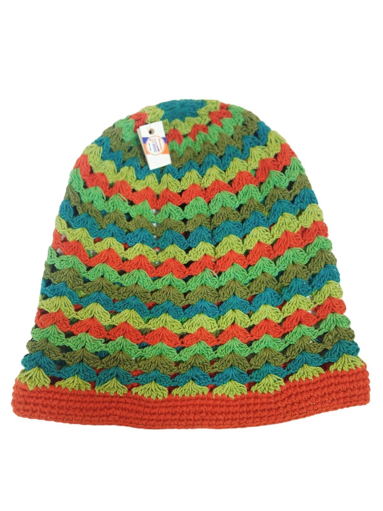 Knotted Handwoven Cap