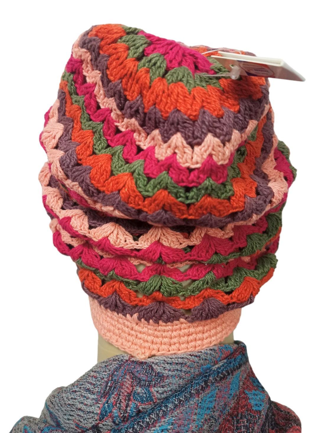 Knotted Handwoven Cap