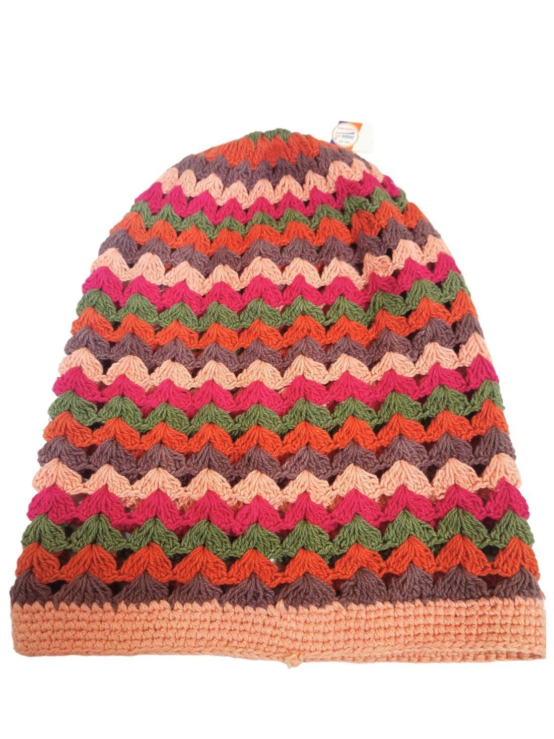 Knotted Handwoven Cap