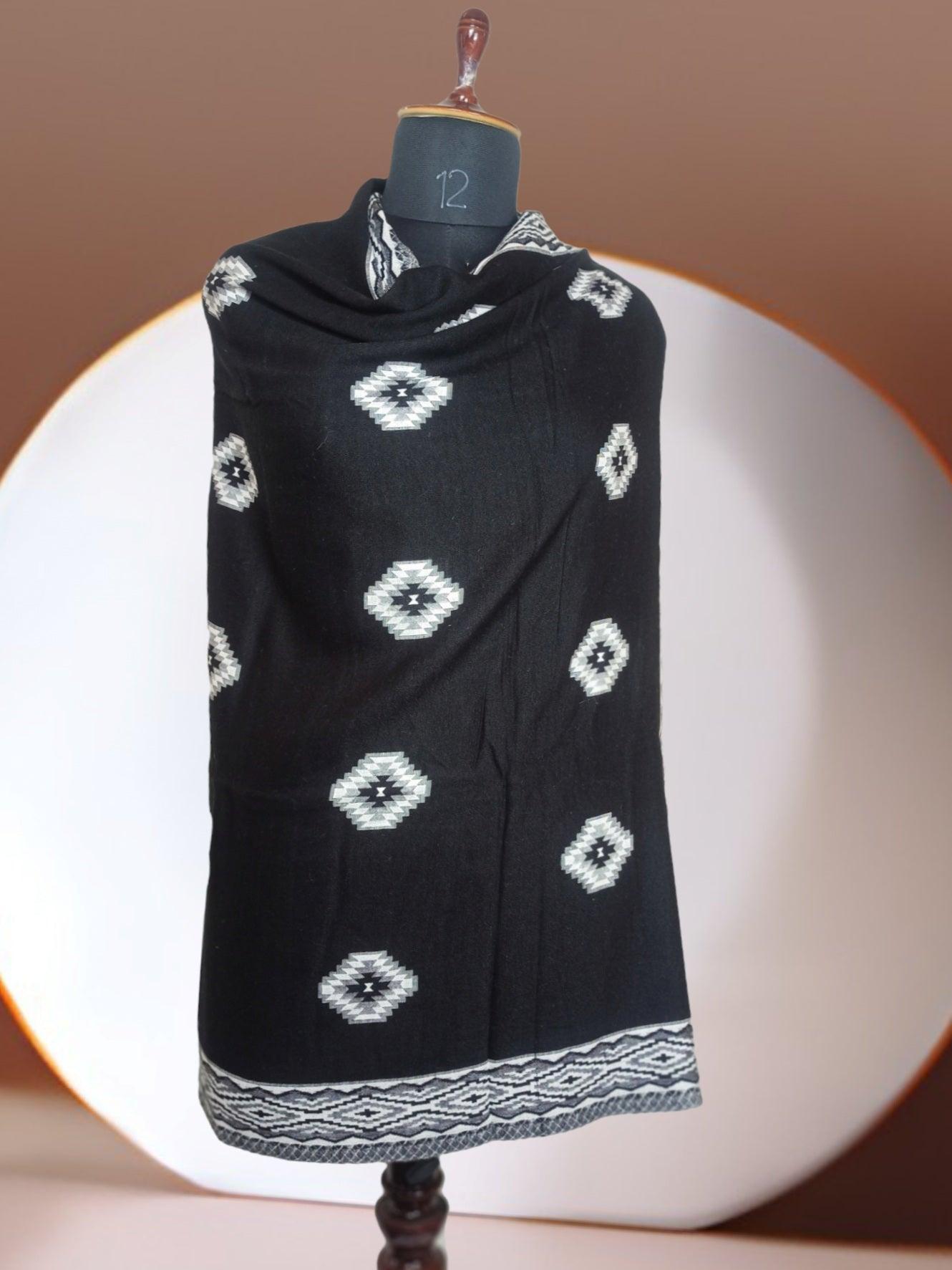 Jamawar wool Shawl | Handwoves | Multi-Colour