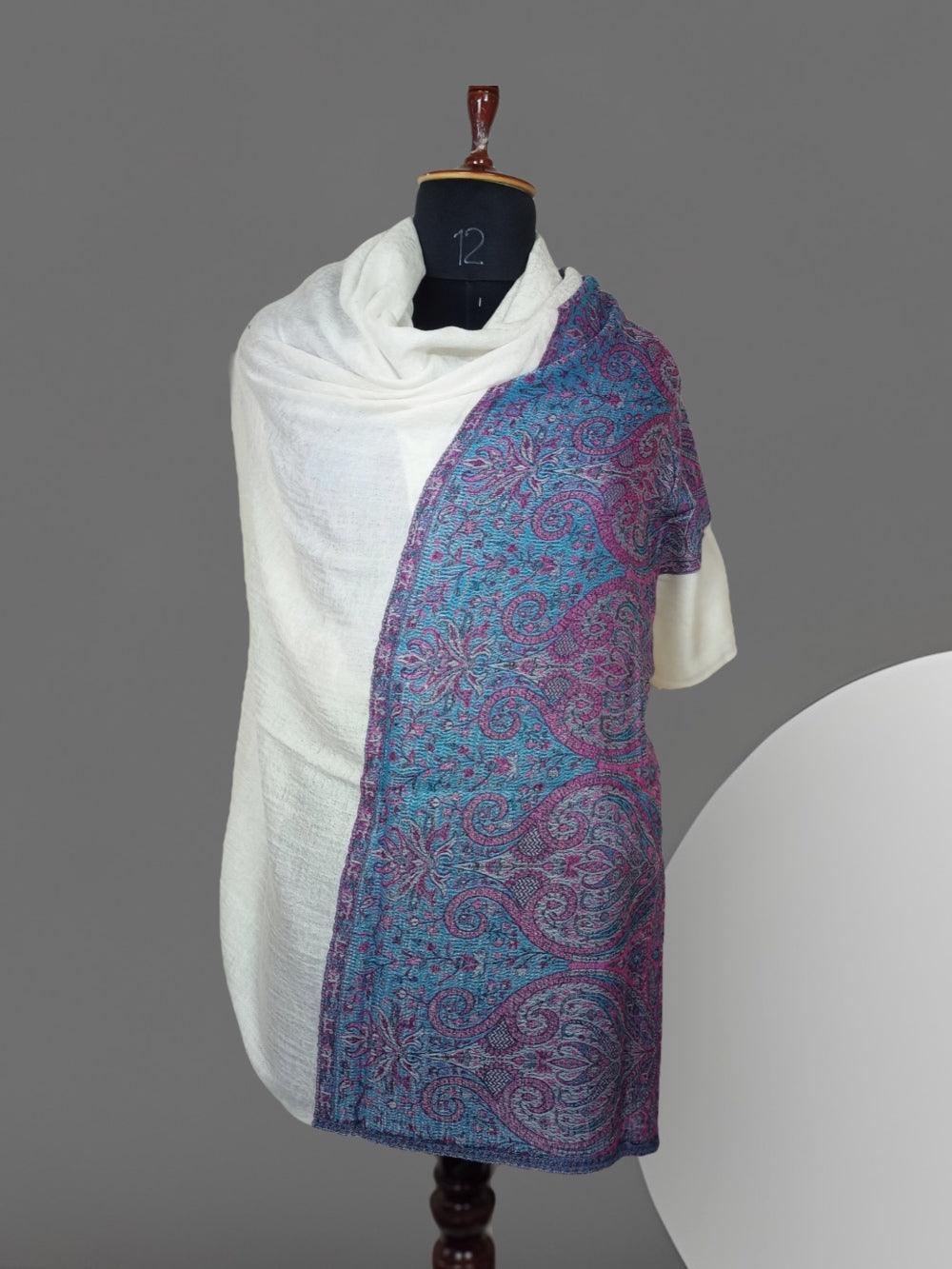 Pashmina Shawl | Self Designed Shawl | Kani Palla Shawl - ZANSKAR ARTS