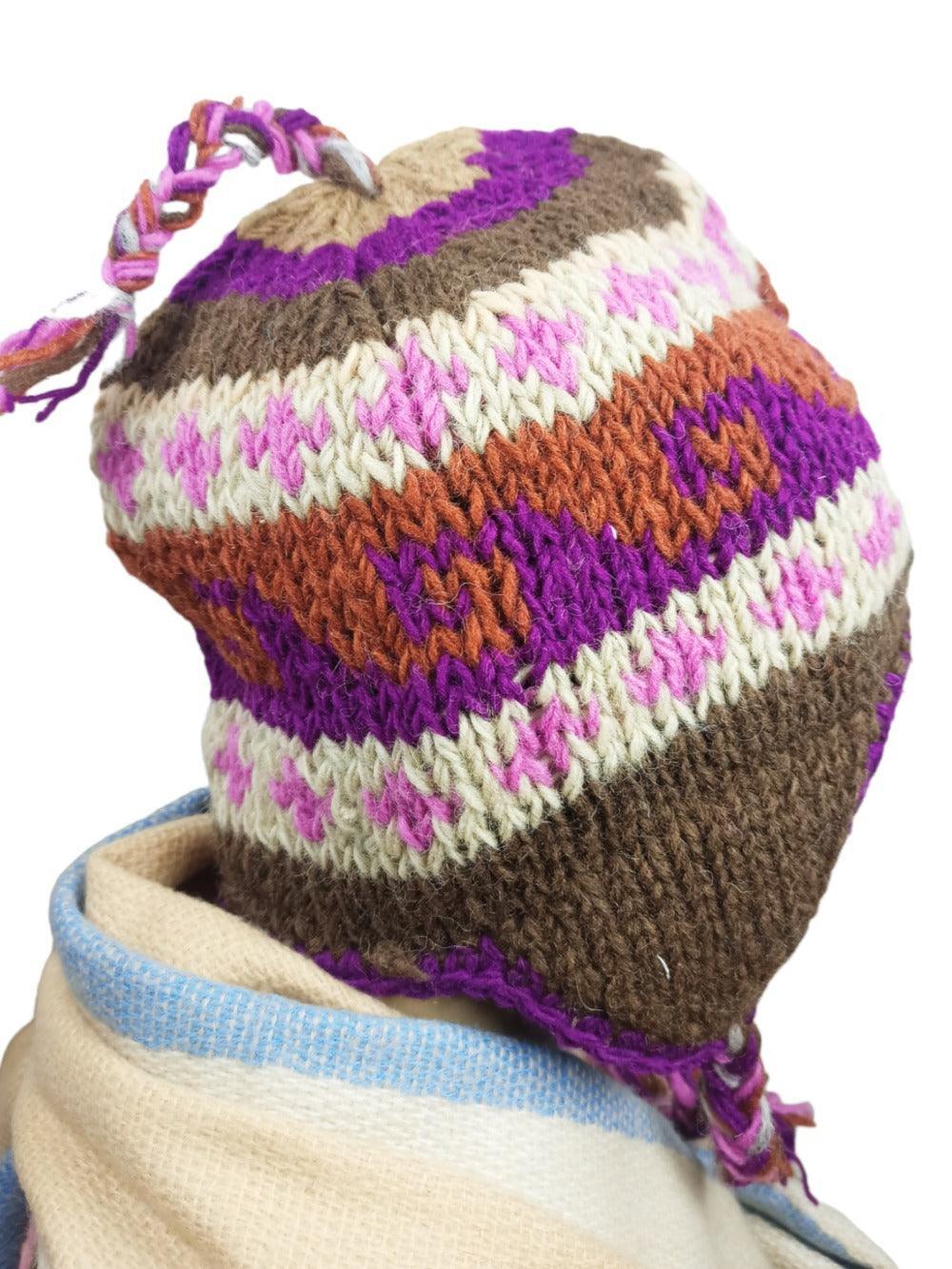 Yak Wool Cap | Fleece Inner Cap | Handwoven - ZANSKAR ARTS