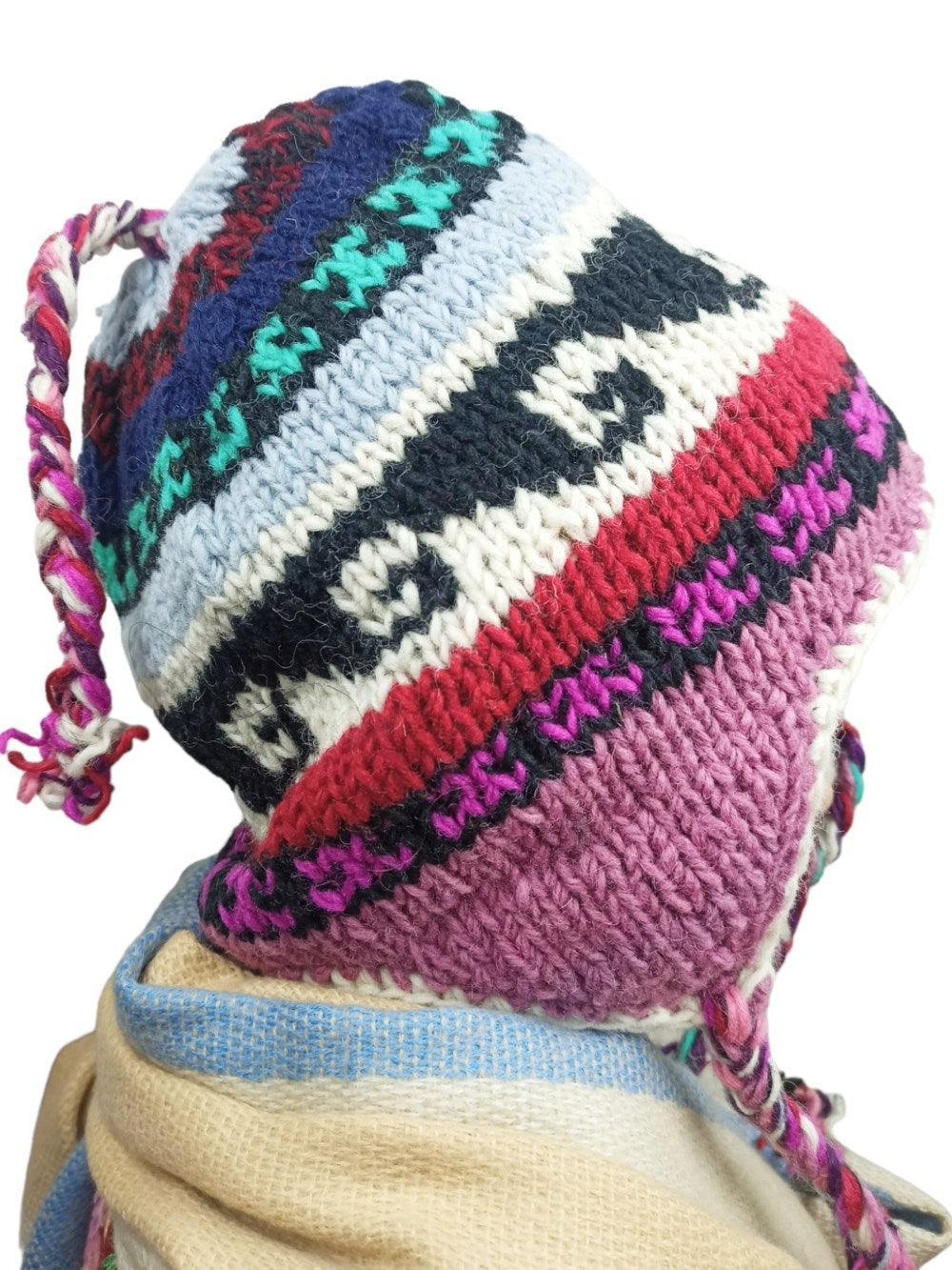 Yak Wool Cap | Fleece Inner Cap | Handwoven - ZANSKAR ARTS