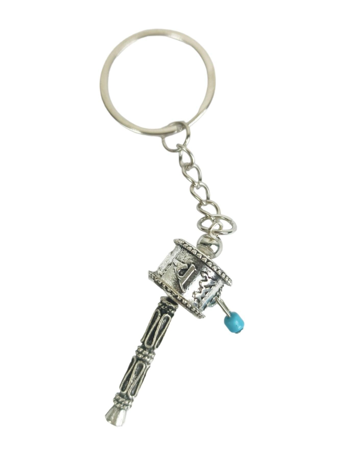 Tibetian Prayer Wheel Keychain | Julley keychain | Ladakh Souvenirs - ZANSKAR ARTS