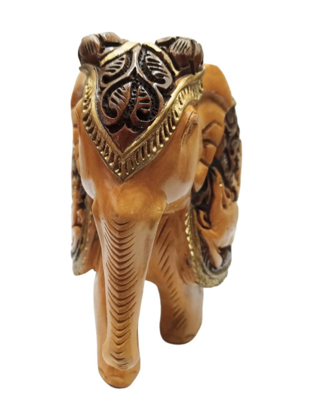 Wooden Elephant | Hand Made | Handicrafts - ZANSKAR ARTS