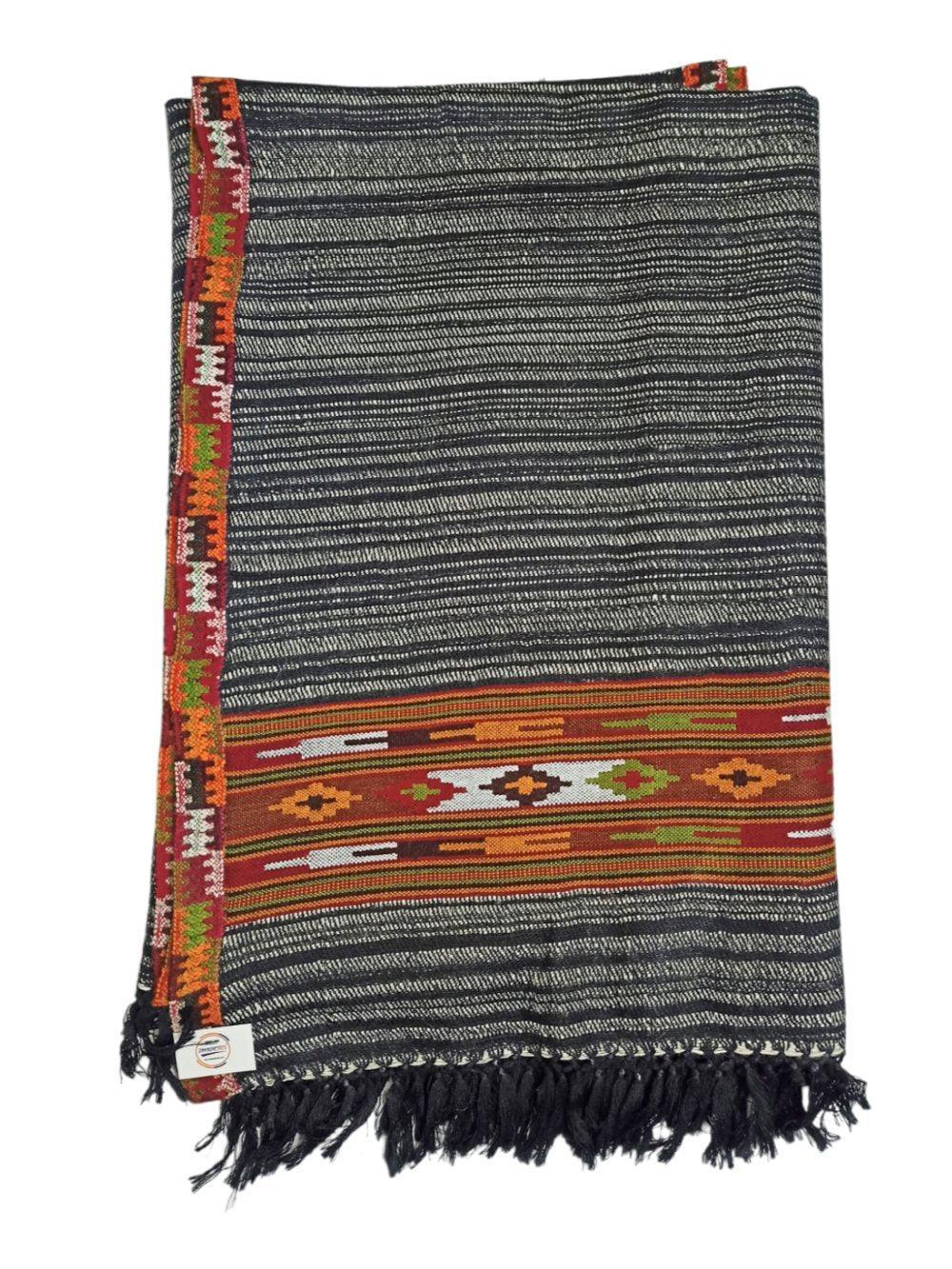 Gents Shawle | Pure Yak Wool Shawle | Reversible