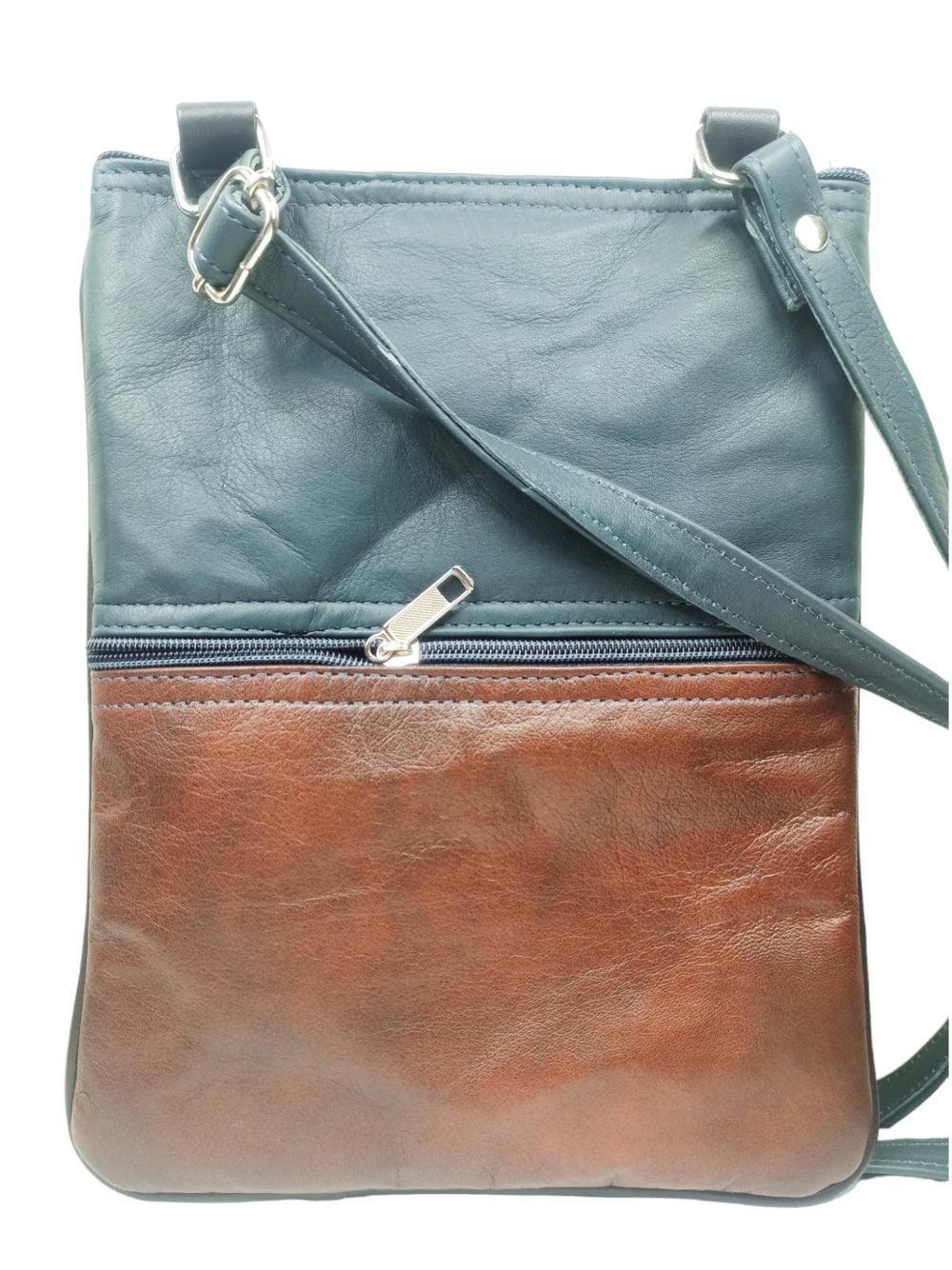 Kashmiri Embroided Sling Bag | Plain 5 Zipper | Sling Bag For Girls