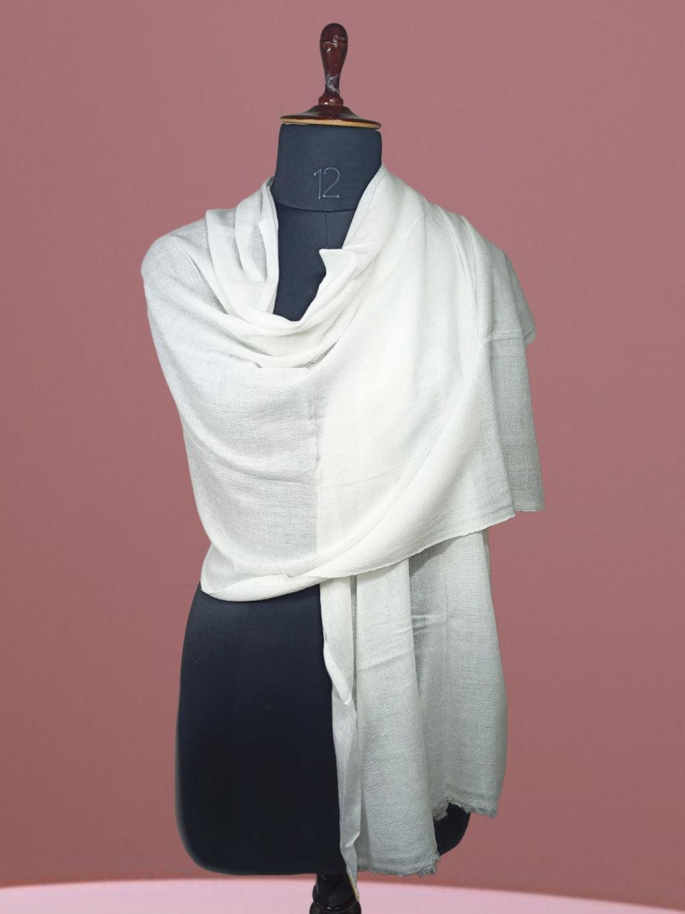 Ladies Fine Wool Stole | Neck Scarf | Reversible - ZANSKAR ARTS