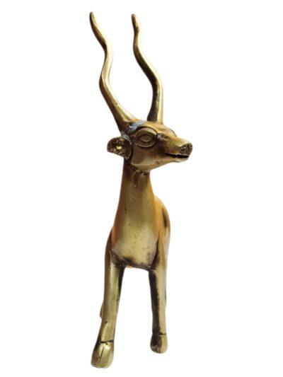 Brass Deer | Brass Deer Statue | Home Decor - ZANSKAR ARTS