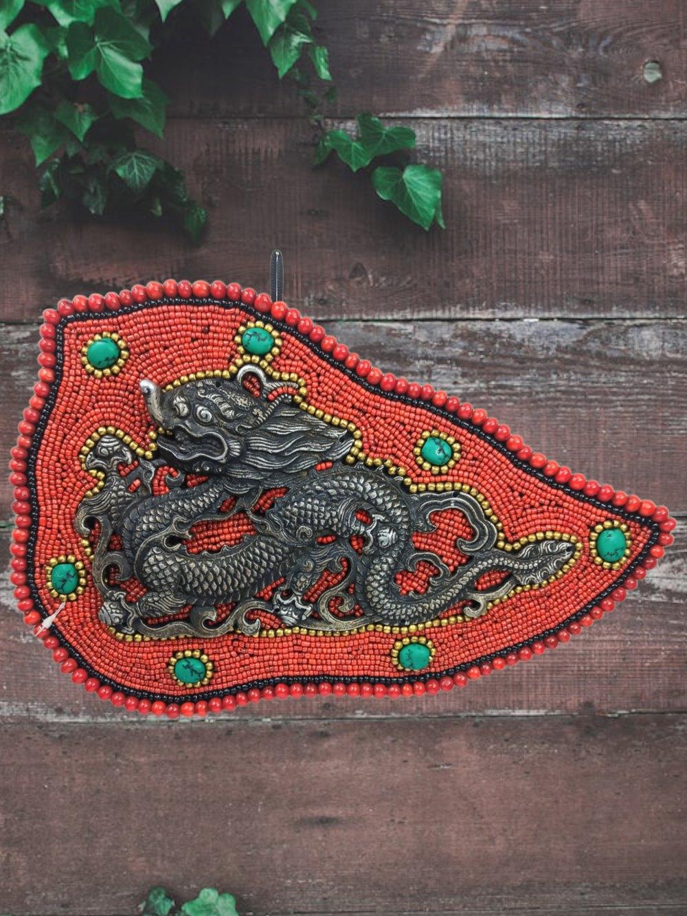 Drogon Tangka Wall Hanging | Wall Decorations | Handicrafts - ZANSKAR ARTS
