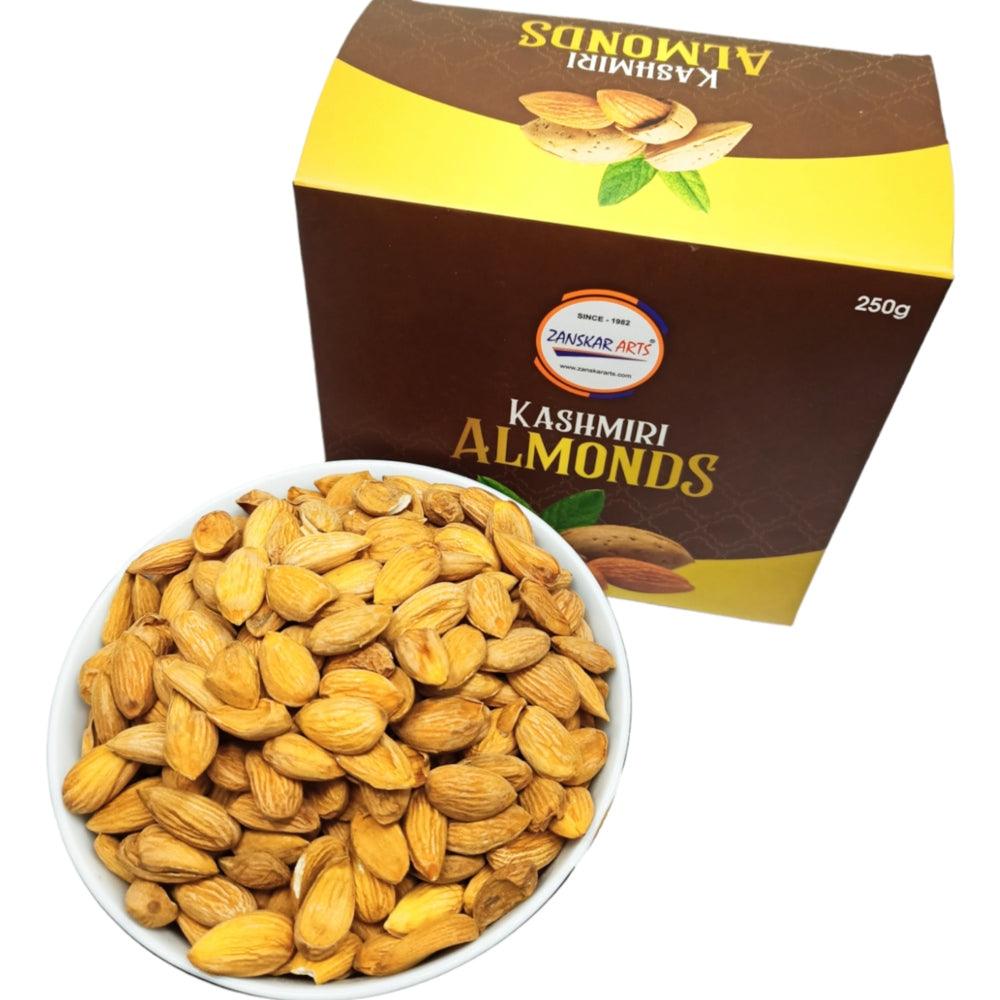 Kashmiri Almonds | kashmiri Badam | King Of Dry Fruits 250g - ZANSKAR ARTS