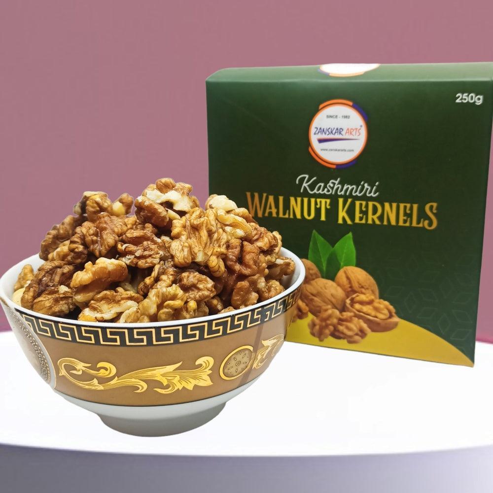 Kashmiri Walnut Kernels | Akhrot Giri | Kashmiri Akhroot 250g - ZANSKAR ARTS