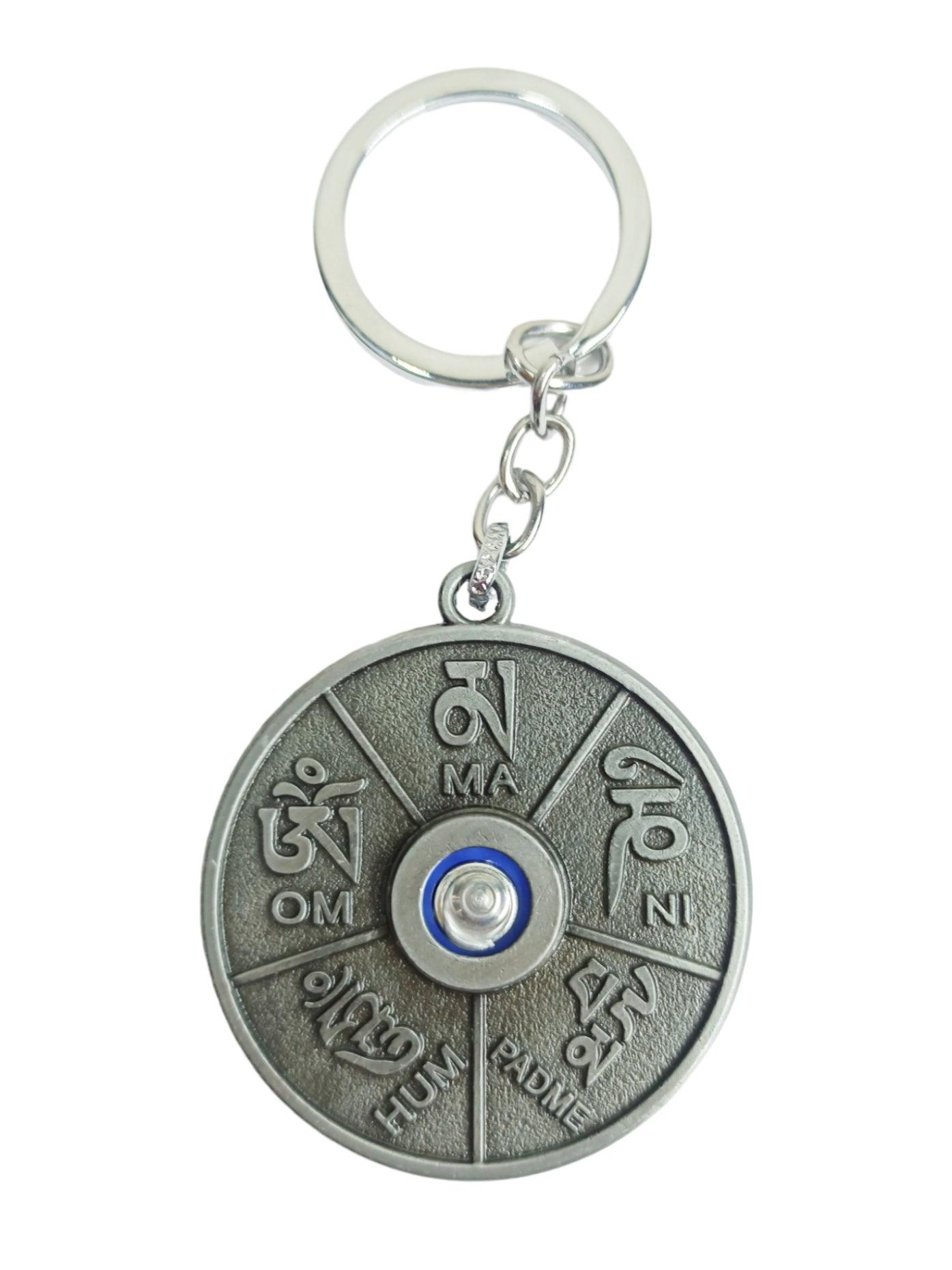 Ladakh Prayer Wheel Keychain | Julley keychain | Ladakh Souvenirs - ZANSKAR ARTS