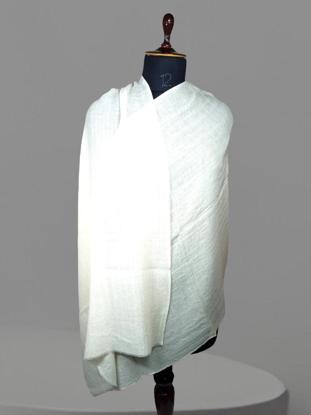 Ladies Fine Wool Stole | Neck Scarf | Reversible - ZANSKAR ARTS