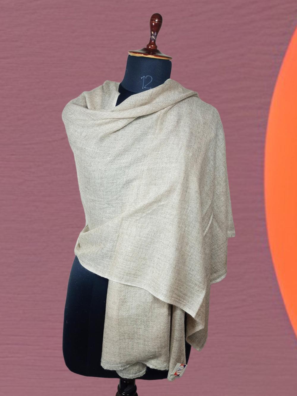 Ladies Semi Pashmina Stole | Reversible Stole | Neck Scarf - ZANSKAR ARTS