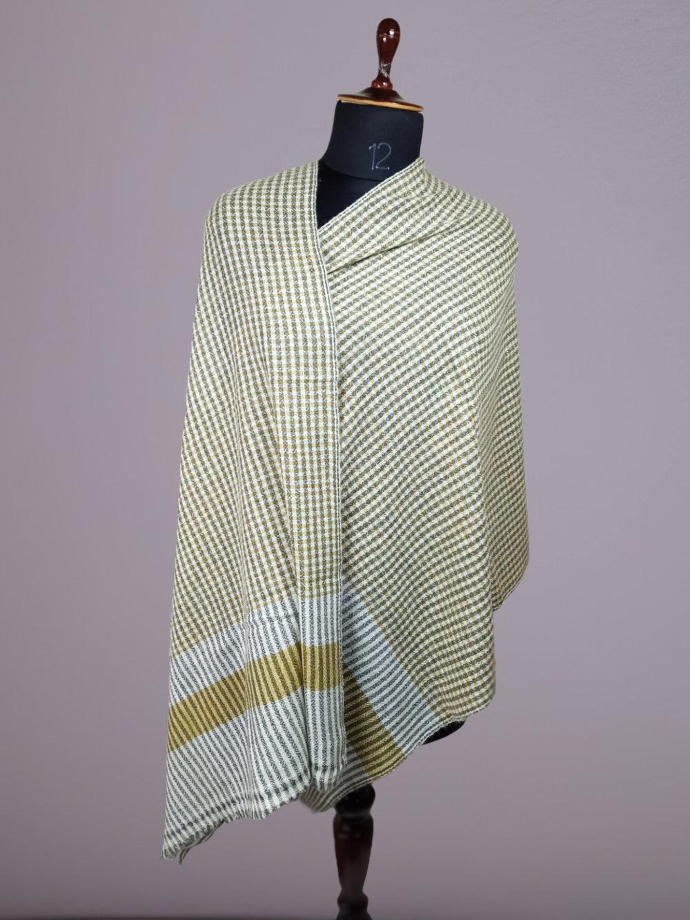 Ladies Semi Pashmina Stoles | Neck Scarf | Reversible - ZANSKAR ARTS