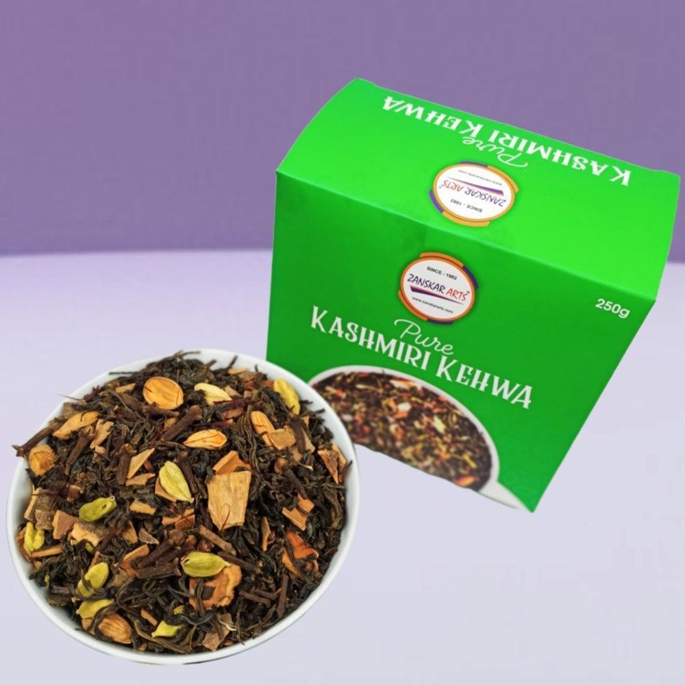 Pure Kashmiri Kehwa | Kashmiri Tea | Koshur Kashmiri Kahwa 250g - ZANSKAR ARTS