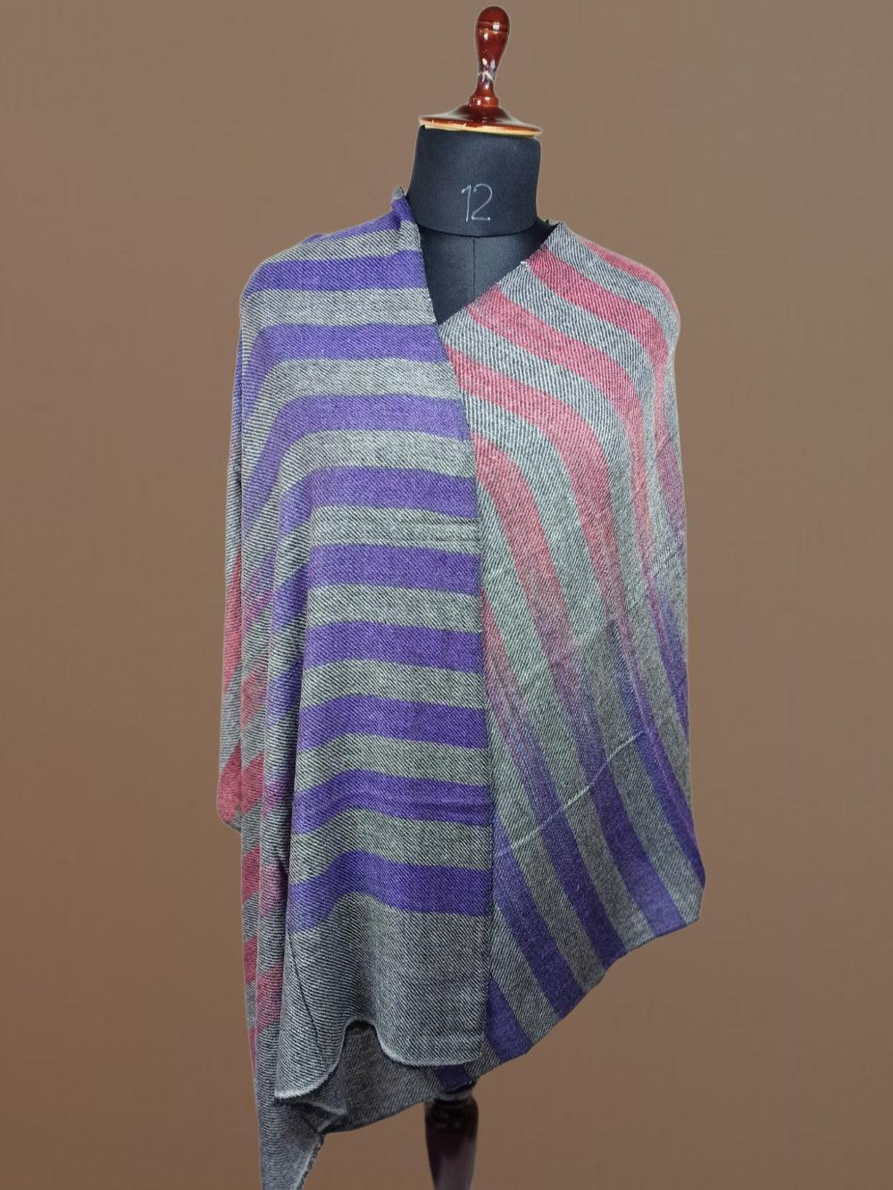 Semi Pashmina Stoles | Reversible Stole | Neck Scarf - ZANSKAR ARTS