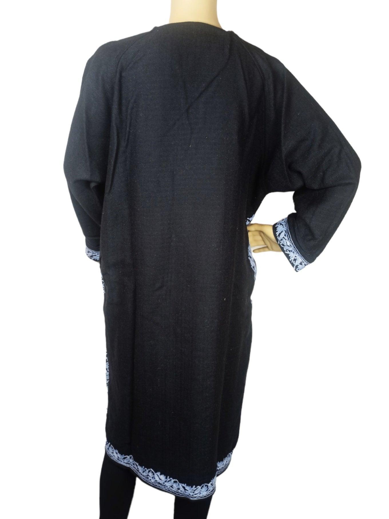 Women Yak Wool Faran | XL Back | V Neck - ZANSKAR ARTS